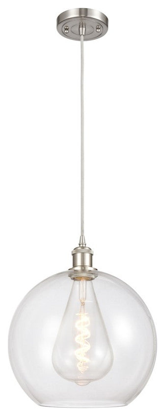 INNOVATIONS LIGHTING 516-1P-SN-G122-12 Athens Mini Pendant