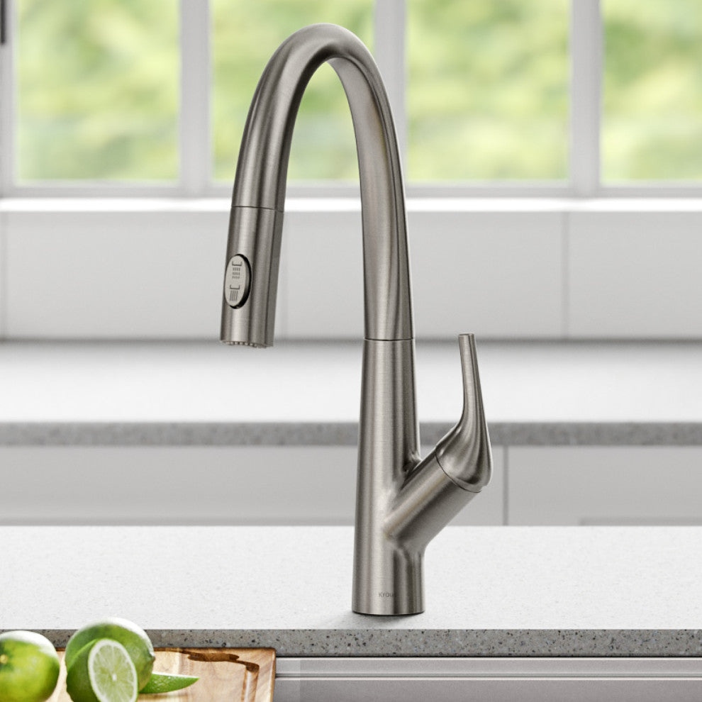 Arqo M 2-Function Pull-Down 1-Handle 1-Hole Kitchen Faucet, Spot Free Stainless