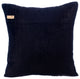 Velvet Black Pillow Covers Sofa Throws, 20"x20", Bring Back Black