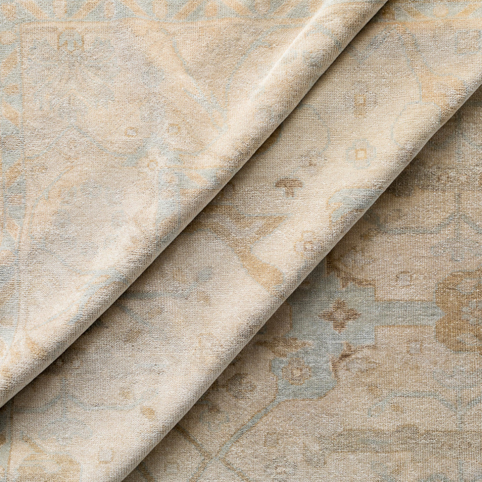 Surya Antique ATQ-1000 Traditional Area Rug, Sage, 8' x 11' Rectangle