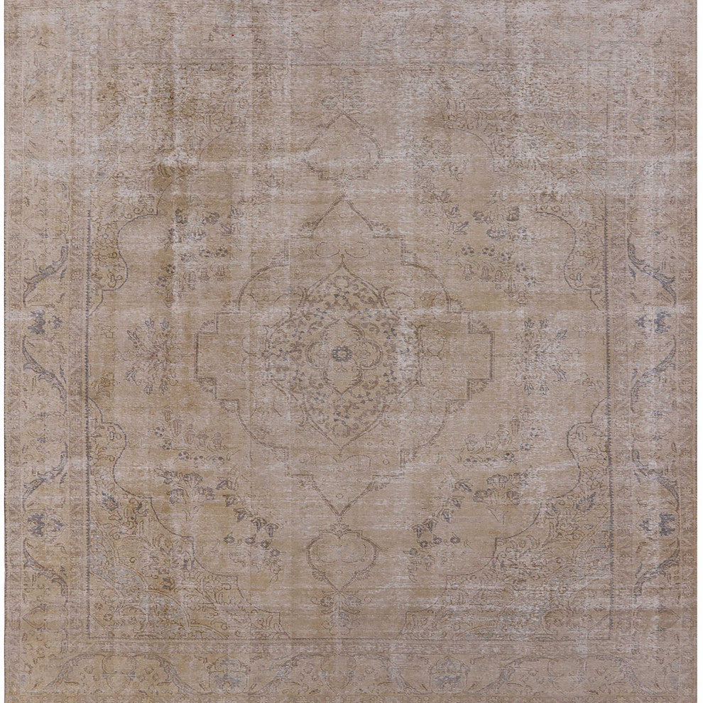 Ahgly Company Indoor Square Mid-Century Modern Area Rugs, 6' Square