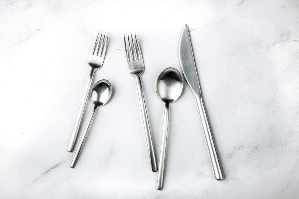Due Flatware, Ice, 5-Piece Set