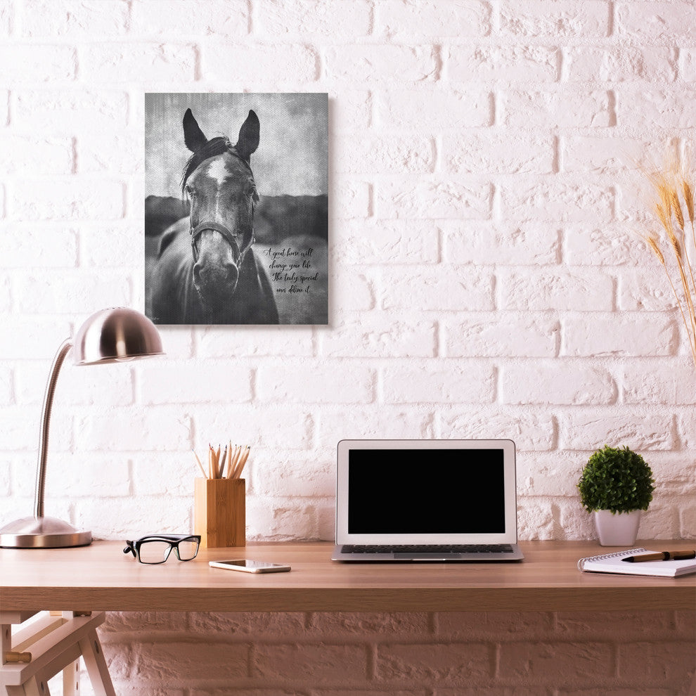 A Great Horse Inspiring Word Farm Design, 24"x30"