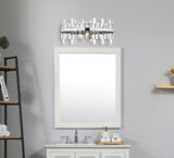 Modern Chrome 6-Light Bath Sconces
