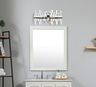 Modern Chrome 6-Light Bath Sconces