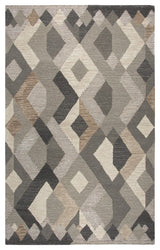 Rizzy Idyllic Id926A Rug, Natural, Tan, Brown, Dark Brown, 9'x12'