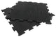 Rubber-Cal "Armor Lock" Interlocking Rubber Tiles, Black, 12 Pack