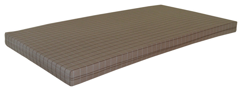Swing Bed Cushion, Cottage Tan, 6 Foot, 4" Thick