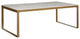 Evert Coffee Table, Rectangular, High, White