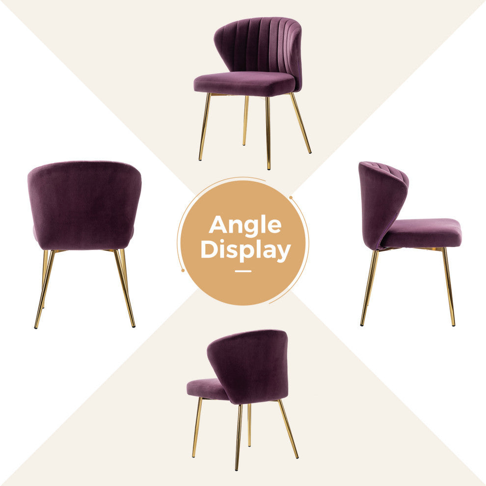 Milia Dining Chair, Purple