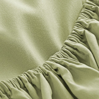 Bare Home 1800 Microfiber Sheet Set, Sage, Full