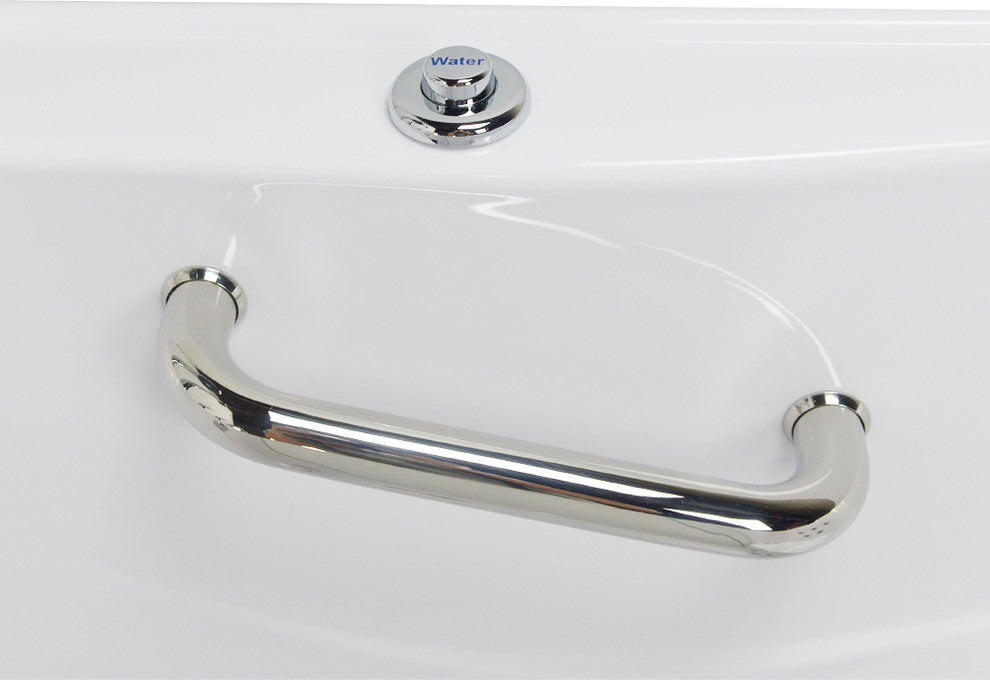 Ella Monaco 32"x52" Acrylic Walk-In-Bathtub, Outward Swing Door