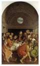 "Last Supper" Digital Paper Print by Romanino, 20"x32"