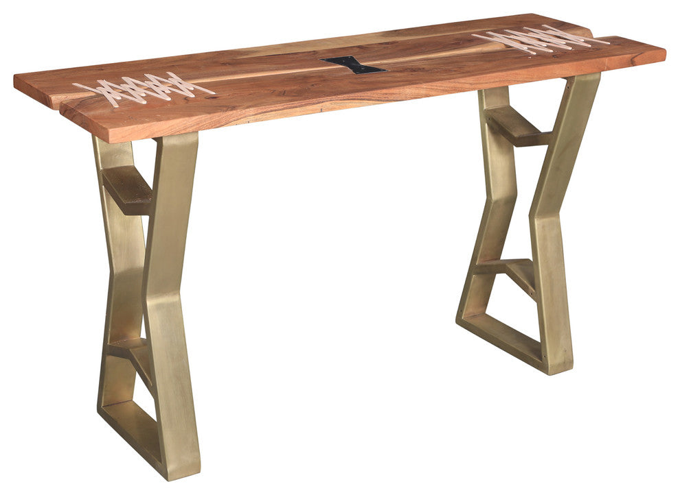 Charleston Acacia Wood Console Table