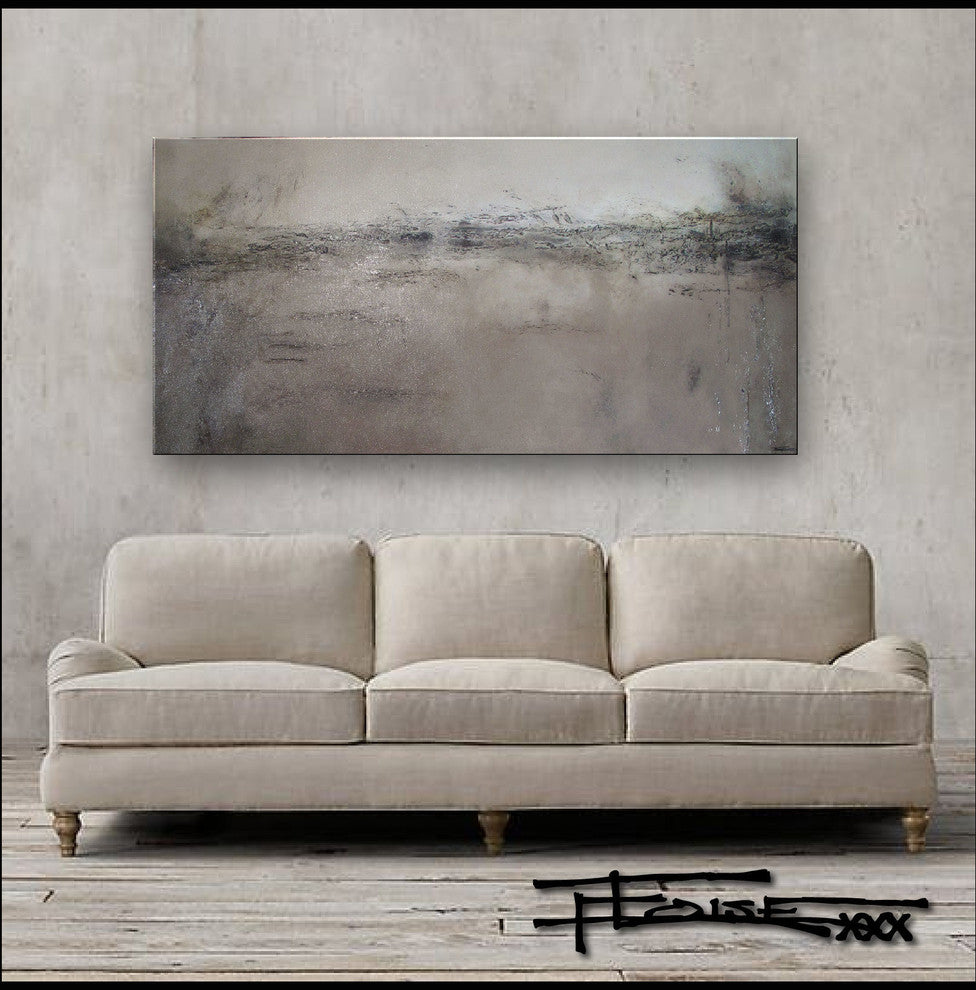 Abstract Modern Canvas Painting Contemporary Textured Fine Art Giclee ELOISExxx