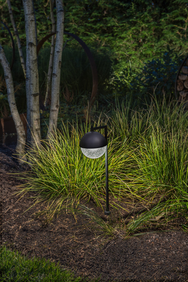 Hinkley Revolve Led Path Light, Satin Black