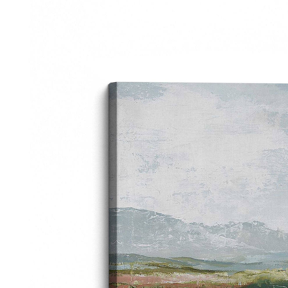 "Lakeside Afternoon Delight" - A Tranquil Waterscape for Refined Interiors