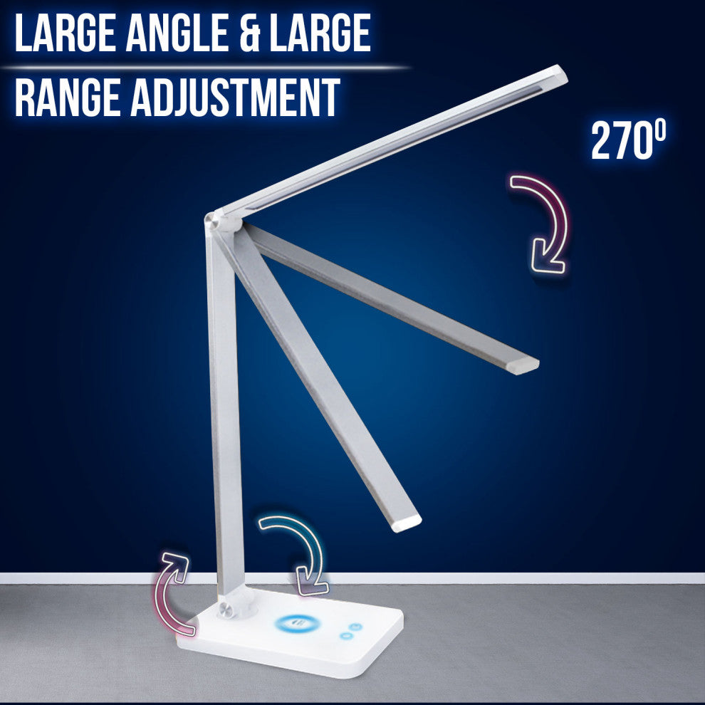 WBM Smart LED Table Lamp With Wireless Charger