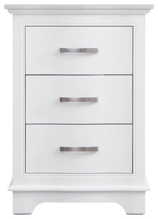 Home Living Knox 24" Single Bathroom Vanity, White
