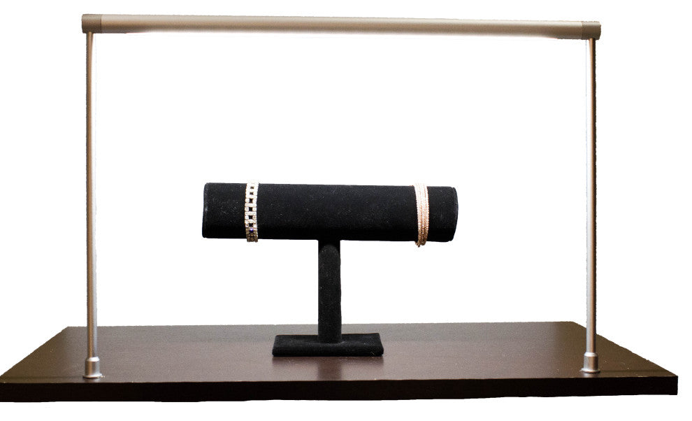 17" Horizontal LED Pole light 4000K for Jewelry showcase
