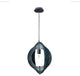 Abruzzo Small 1-Light Pendant, Navy Blue