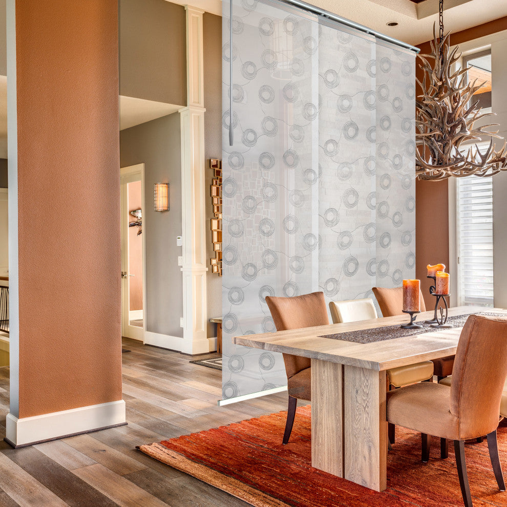 Salma 3-Panel Track Extendable Vertical Blinds 36-66"W