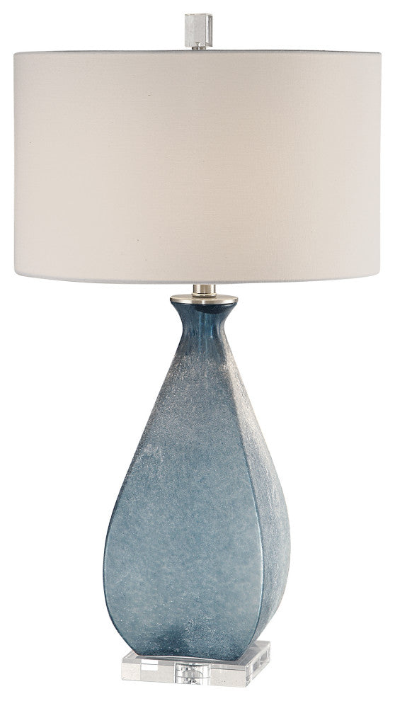 Uttermost Atlantica Ocean Blue Lamp