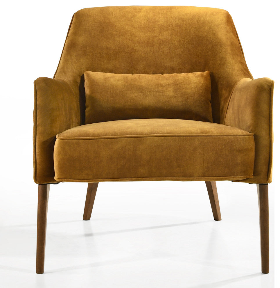 Omax Decor Jane Lounge Accent Arm Chair, Gold