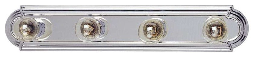Maxim Lighting Essentials 4-Light Bath Vanity Polished Chrome - 7124PC