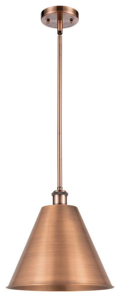Ballston Cone Pendant, Antique Copper