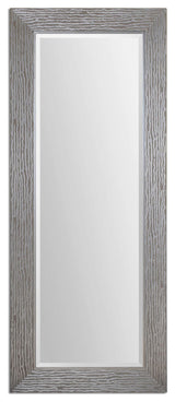 Uttermost 14474 Amadeus 34" W x 82" H Rectangular Framed Bathroom - Silver