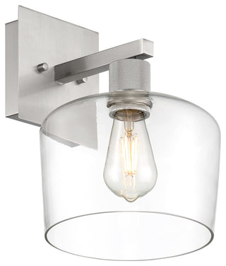 Access Lighting 63144LEDDLP/CLR Port Nine 12" Tall LED Wall - Brushed Steel