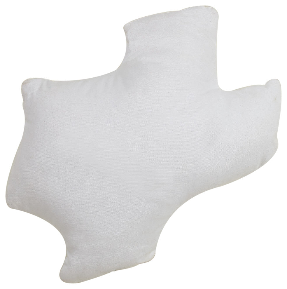 Texas Shaped Printed Pillow