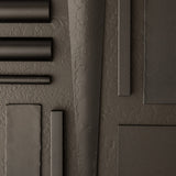 Banded Semi-Flush, Oil Rubbed Bronze, Opal Glass