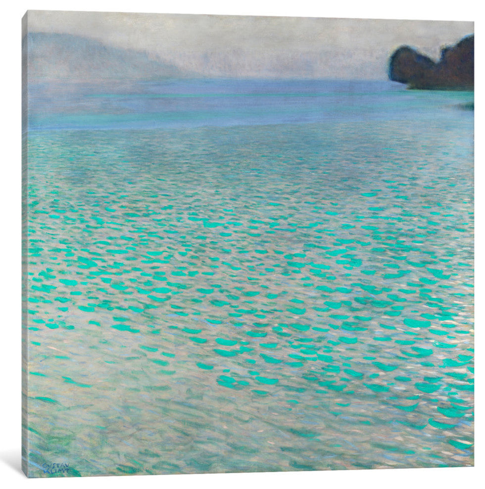 "Attersee, Lake Attersee" Wrapped Canvas Art Print, 26x26x1.5