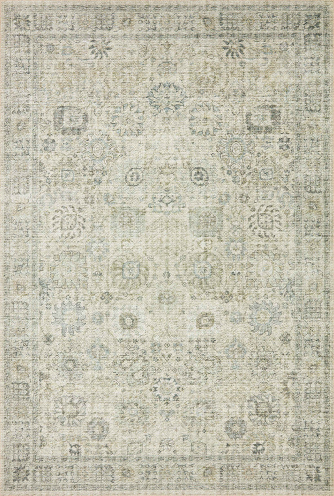 Loloi II Skye SKY-14 Natural / Sage Area Rug