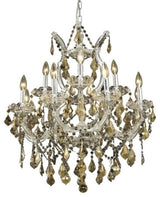 Elegant Lighting 2800D27-GT/RC Maria Theresa 13 Light 27"W - Chrome