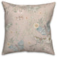 Butterflies On Blush 18 x 18 Spun Poly Pillow
