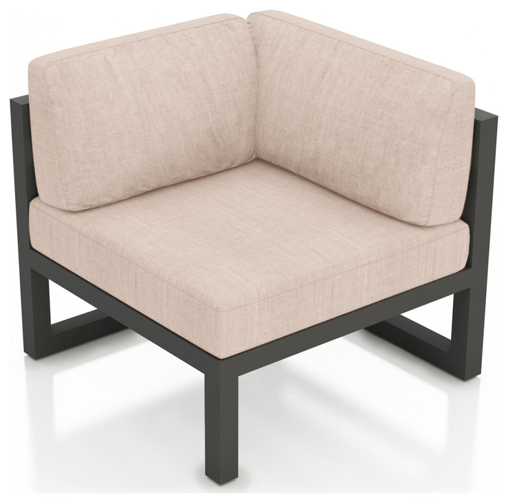 Avion 8 Piece Sectional Set, Canvas Flax