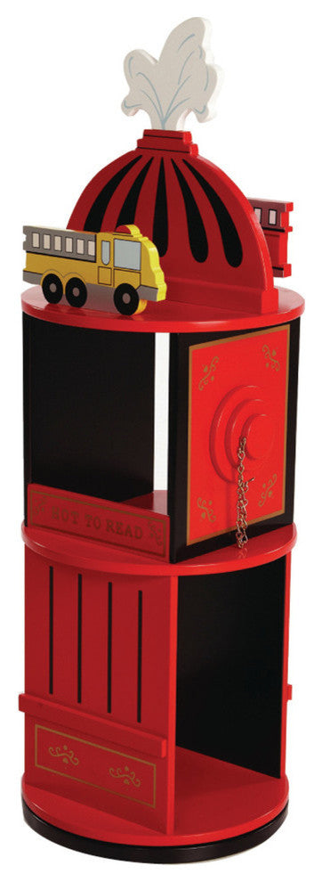 Revolving Bookcase, Firefighter