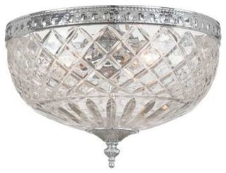 Ceiling Mount 3-Light Ceiling Mount, Polished Chrome Finish