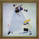 Kazimir Malevich Suprematism - 20" x 20" Framed Premium Canvas Print