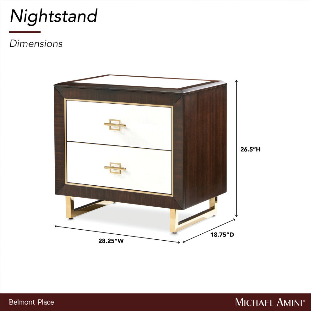 Belmont Place Nightstand Espresso