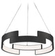W.A.C. Lighting Trap LED Pendant PD-95827-BK