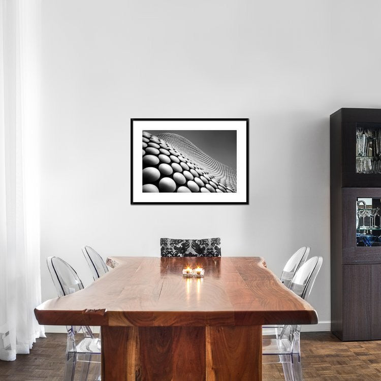 "Curve" Framed Digital Print by Linda Wride, 38"x28"