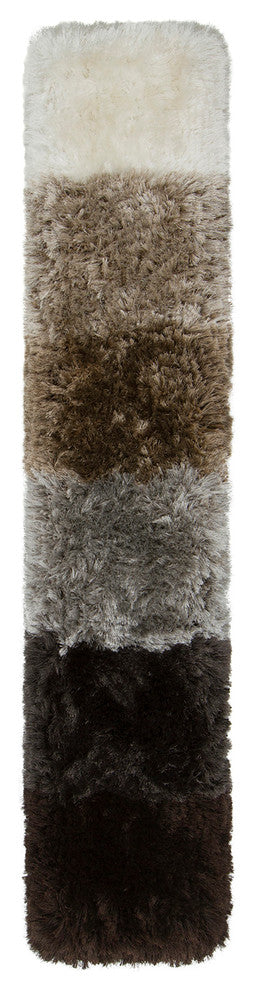 Giulia Contemporary Area Rug, Ivory, 5'x7'6" Rectangle