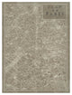 "Blueprint Map Paris Taupe" Digital Paper Print by Sue Schlabach, 20"x26"