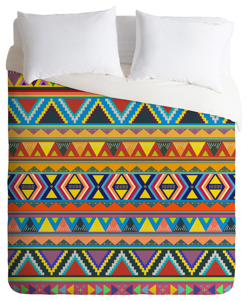 Deny Designs Bianca Green Play Duvet Cover - Lightweight
