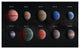 "Artist Impression of Hot Jupiter Exoplanets - Annotated" Paper Art, 24"x15"
