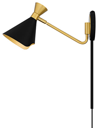 Quoizel ADN8706 Arden 8" Tall Wall Sconce - Matte Black